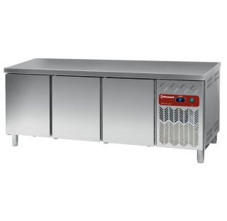 Table frigorifique, ventilè, 3 portes EN 600x400 (550L)