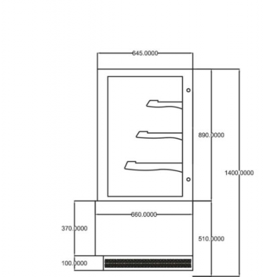 VITRINES PATISSERIES (EDEN400)