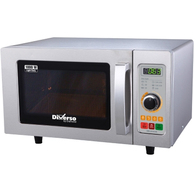 Four micro-ondes en inox,1000 W. (25 Lt), mècanique WR-2510-M