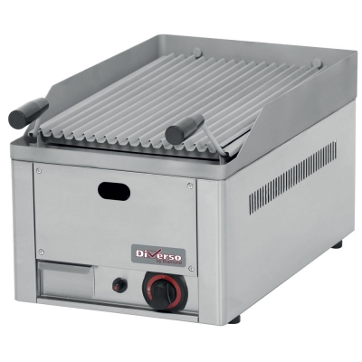 Grill pierre de lave 1/2 module 4kw WR-GRL-G4