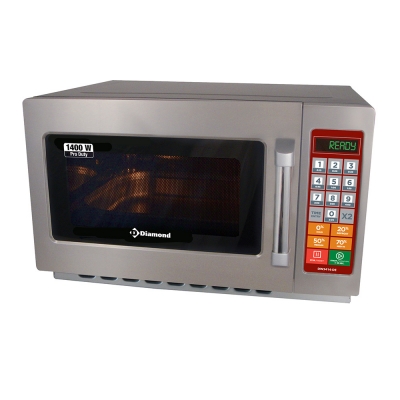 Four micro-ondes en inox (GN 2/3),1400 W. (34 Lt), digital  DW3414-DE