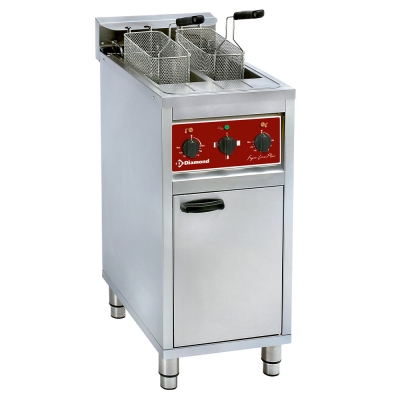 Friteuse èlectrique 2x 10 lit. sur meuble  FSM-2V6E/N