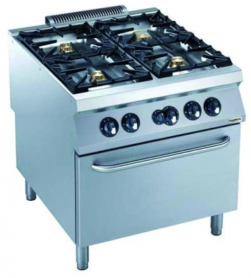 PRO 900 CUISINIERE A GAZ 4 BR. AVEC FOUR A GAZ   7488.0530