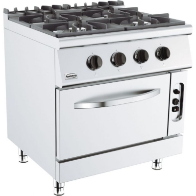 CUISINIERE A GAZ BASE 700 4 BU. AVEC FOUR A GAZ   7178.0415