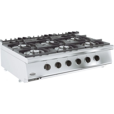 BASE 700 CUISINIERE A GAZ 6 BR.  7178.0210