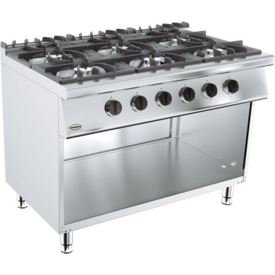 BASE 700 CUISINIERE A GAZ 6 BR.   7178.0410