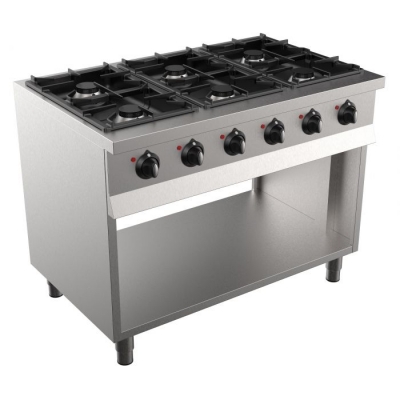 BASE 700 CUISINIERE A GAZ 6 BR.   7333.2010