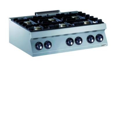 PRO 700 CUISINIERE A GAZ 6 BR.   7488.0015