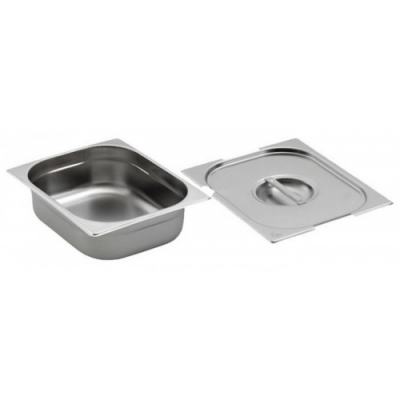 BAIN-MARIE AVEC 2 X GN 1/2